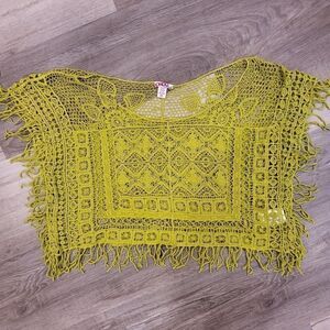 Bongo junior see through crop top size XL